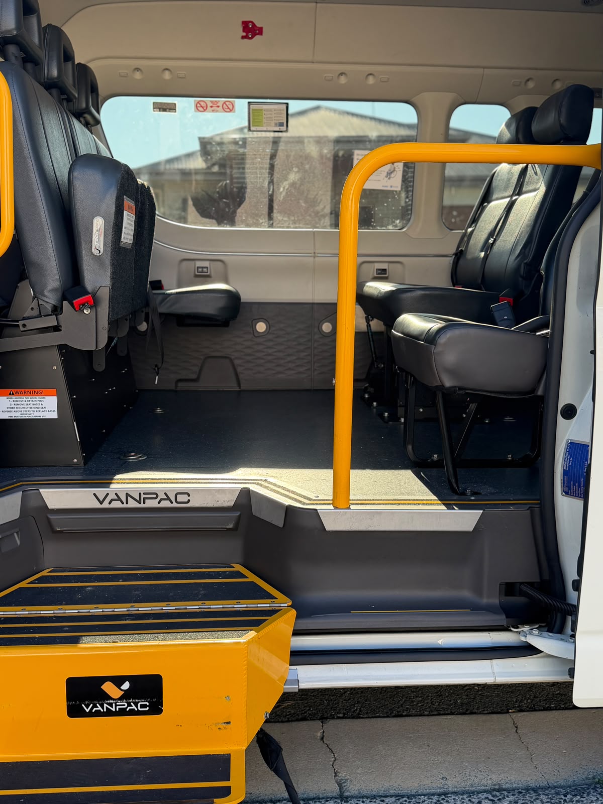 Maxi Taxi Interior Seating